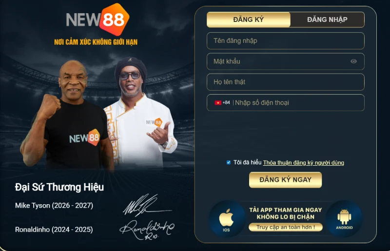 NEW88 Trade ✔️ Trang Chủ Nhà Cái NEW88.COM Mới Nhất 2026 | Chơi Ngay 15 Quy trình đăng ký tài khoản NEW88 đơn giản và trực quan